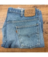 Vintage Men&#39;s Levis 38x29* Jeans 20517-0217 Saddleman Bootcut Orange Tab - $108.26 CAD