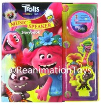 Trolls World Tour Music Speaker Storybook Queen Barb Poppy Cooper Branch NEW - £28.03 GBP