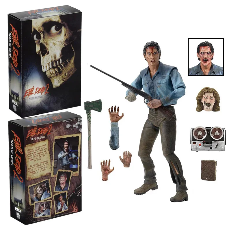 NECA Ghost Man Evil Dead 2 Dead By Dawn Figure Youth Injured ASH Action Figures - £33.31 GBP