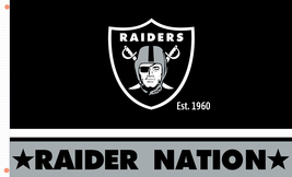 Las Vegas Raiders Football Team Memorable Flag 90x150cm 3x5ft Raider Nat... - $14.95