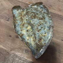 Vintage Pottery Studio Leaf Trinket Dish  10.5”x6.5” - $12.00