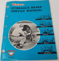 Wagner Hydraulic Brake Service Manual AU-1600 1963 - £15.14 GBP
