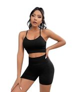 TRENDY TRON Purple Slim Fit Yoga Set for Women - Activewear, Seamless, C... - $529.74 MXN