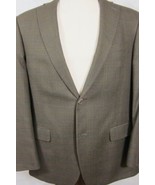 NEW $595 Hart Schaffner Marx Brown Wool Blazer Sport Coat 42R Made in USA - £106.66 GBP