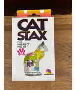 Cat Stax The Purrfect Puzzle 48 Puzzles Brainwright Game Solo 1 Player A... - £9.19 GBP