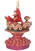 Disney 2023 Sebastian Singing Sketchbook Christmas Ornament The Little Mermaid - £25.79 GBP