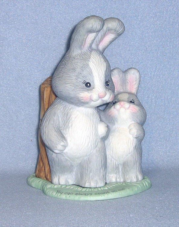 Hallmark Bunny Rabbit Bank &quot;You Can Always Count on Me&quot; - $8.00
