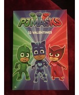 New PJ MASKS 32 Valentines Day Sharing/Exchange Cards with Fun Designs - $171.33 MXN