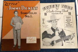 Ernest Tubb and Little Jimmy Dickens set of songbooks sheet music Folio 899A - £11.37 GBP