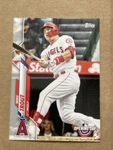 2020 Topps Opening Day Mike Trout Los Angeles Angels #90 - £1.39 GBP