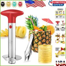 Durable Stainless Steel Pineapple Slicer &amp; Corer - Dishwasher Safe &amp; Lig... - $455.80 MXN