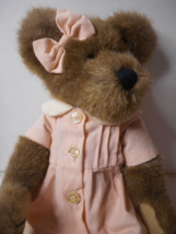 Boyds Collection 1990-99 MIKAYLA SPRINGBEARY Teddy Bear 14&quot; Plush Pink D... - £17.53 GBP