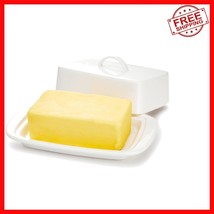 Sophisticated 7.7 Inch Butter Dish with Lid - Perfect for All Butter Brands - $780.31 MXN