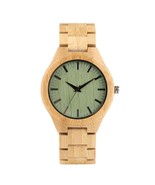 Vintage Men&#39;s Wooden Watch, Handmade Natural Wooden Wristwatch for Teena... - £39.15 GBP