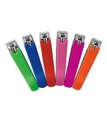 Wholesale Lot of 6  Piece Toenail Clipper with Silicone Grip Individuall... - $25.73 CAD