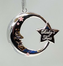 Reed &amp; Barton 3526PK Baby&#39;s First Christmas Hanging Ornament~Pink~DISCOU... - $208.58 MXN