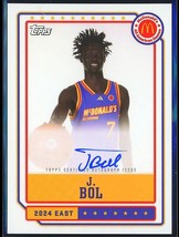 J. BOL Ole Miss 2024 Topps Chrome McDonald’s All American Event Autographs - $17.75 CAD