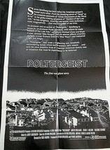 Steven Spielberg:Dir: (Poltergeist) Rare Unseen 1982 One Sheet Movie Poster - £155.33 GBP