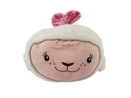 Disney Store Doc McStuffins Lambie Plush Face Stuffed Animal Soft Pillow  - £11.36 GBP