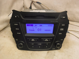 13 14 Hyundai Santa Fe Radio Cd MP3 Bluetooth 96170-4Z1004X ZBY15 - £55.88 GBP