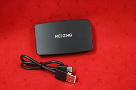 Rexing CPW-1 Wireless CarPlay Adapter - Black, Light Use, No Box #U5 - £28.47 GBP