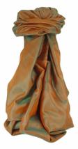 Pashmina &amp; Silk Varanasi Silk Long Scarf Heritage Range Madan 2 Jade - £31.58 GBP