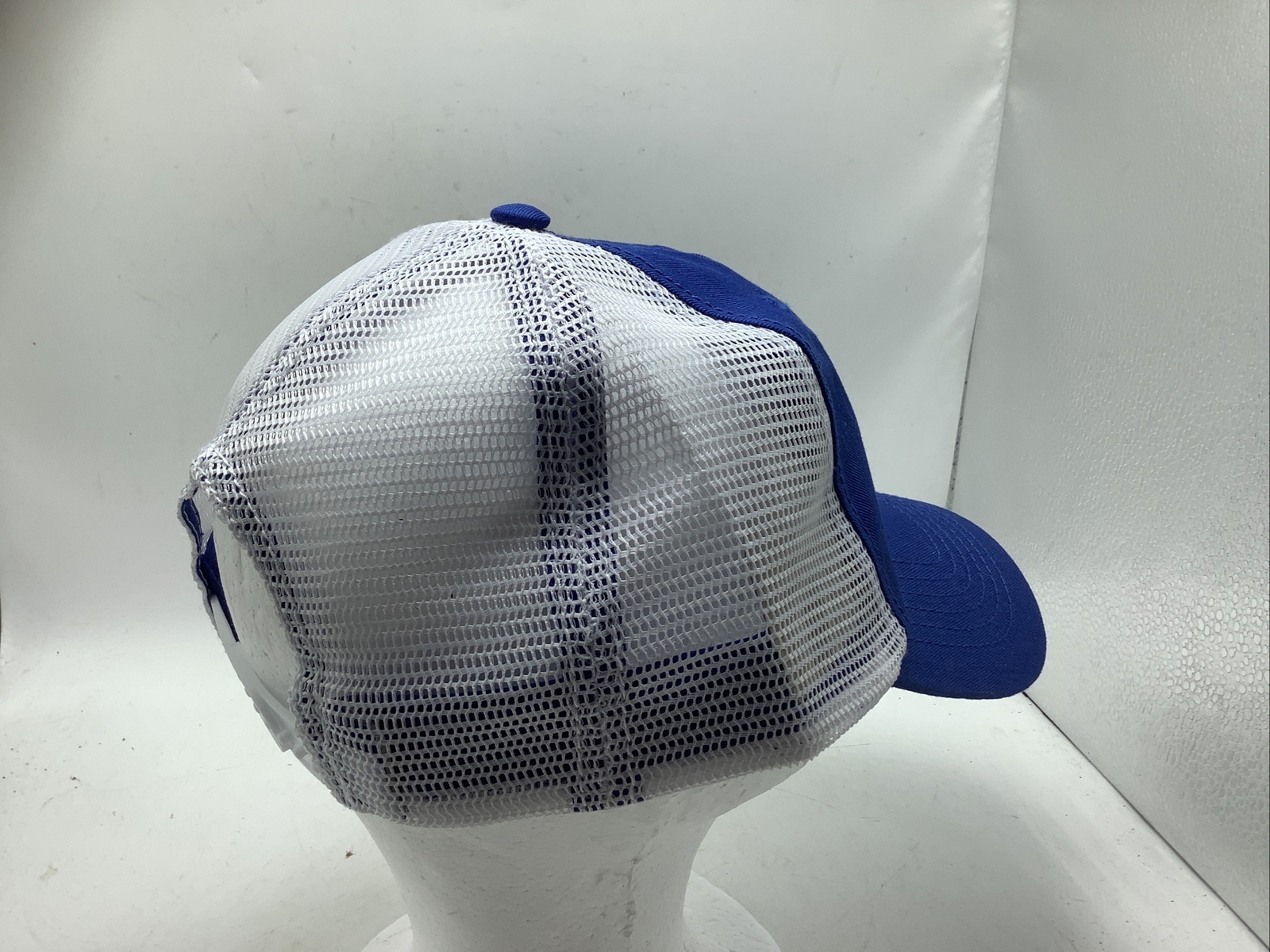 new Vintage Bud Light Beer Trucker Hat Mesh Snapback Blue VTG Item image 8