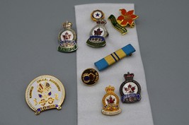 Canadian Legion &amp; Ladies Auxiliary Member Pins 25 30 Year Past President Lamond - £26.77 GBP