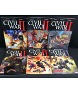 Marvel Comics Civil War II Lot of 5 Comic Books 2016 Issues: 0, 1, 2, 3,... - $7.90