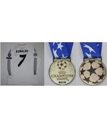 real madrid jersey 2013 2014 shirt cristiano ronaldo ucl final + medal w... - $169.91 CAD
