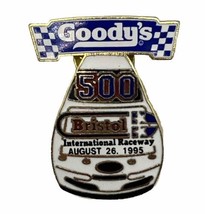 1995 Goody’s 500 Bristol Speedway Tennessee Race NASCAR Racing Lapel Pin - £6.22 GBP