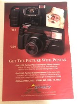 1987 K-Mart Pentax 35MM Camera Vintage Print Ad Kmart pa31 - $7.91