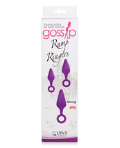 Curve Toys Gossip Rump Ringers - Violet - £12.57 GBP