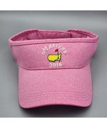 Masters 2016 Pink Golf Visor Hat Augusta American Needle Embroidered Logo - $17.99