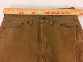 Mens Bullhead Gravels Slim Fit Cotton 32 X 21 Khaki Tan Cut Off Jean Shorts - $20.24