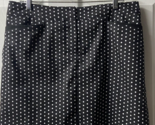 Izod Golf Skort Size 8 Shorts Under Skirt Activewear Pockets Polka Dots Zip - £13.26 GBP