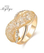 Mytys Brand New Arrival Rings Trendy Fashion Lady Jewelry Accessory Gift... - £8.65 GBP