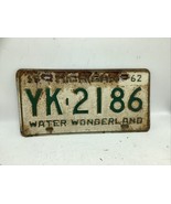 1962 Michigan license plate  YK-2186 - $20.41 CAD