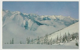 Fidelity Mountain Glacier National Park B.C. Canada Vintage Postcard Unposted - £3.92 GBP
