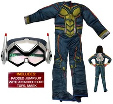 Rubie&#39;s Marvel Ant-Man &amp; The Wasp Girls Wasp Pretend Halloween Costume (M) - £19.82 GBP