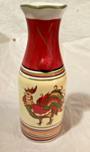 Vintage Country Rooster Chicken HD Designs Yellow and Red Everyday Living - £9.21 GBP