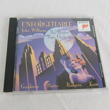 John Williams Boston Pops Unforgettable CD 1993 Sony Classical Pop Favorites - £4.68 GBP