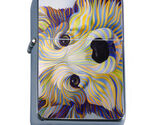 Dog Art Em3 Flip Top Oil Lighter Wind Resistant - $14.80
