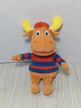 Ty Plush beanie baby Tyrone Backyardigans 2004 small orange blue red str... - $9.79