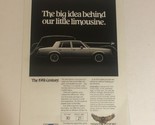1981 Buick Century Print Ad Advertisement Vintage Pa2 - £7.08 GBP