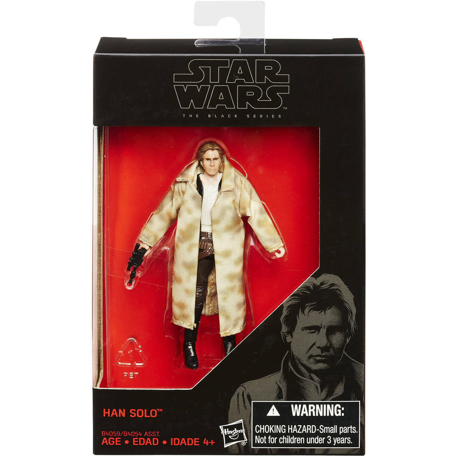 Primary image for Star Wars The Black Series 3.75" Action Figure - Han Solo WALMART EXCLUSIVE