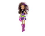 2008 MONSTER HIGH DOLL CLAWDEEN WOLF NO ACCESSORIES PURPLE BOOTS - $45.60