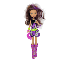 2008 Monster High Doll Clawdeen Wolf No Accessories Purple Boots - £36.45 GBP