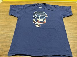 Buster Posey San Francisco Giants 4th of July Jersey/Shirt - Fanatics - XL - £15.97 GBP