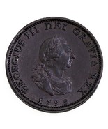 1799 Grande-Bretagne Pièce Britannique En Extra Fin État Km #646 - $78.70